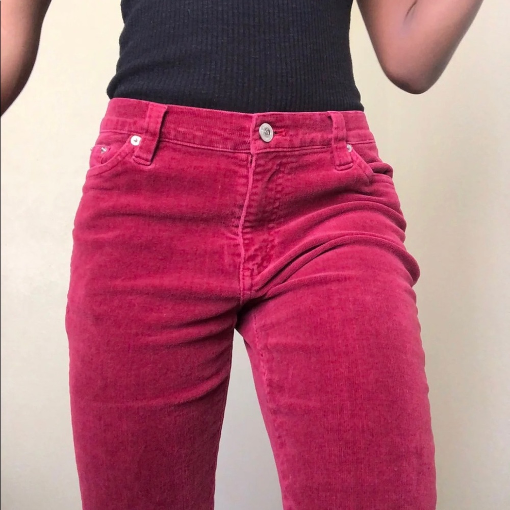 burgundy Corduroy pants